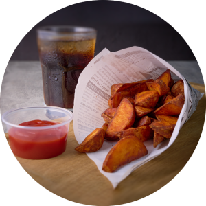 Kartoffelecken inkl. Sour Cream